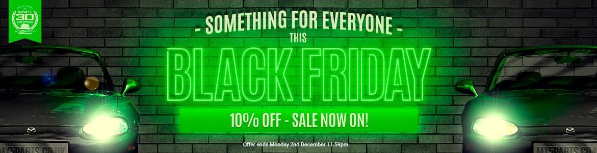 Black Friday Offer Now On! 10% Off Everything!
