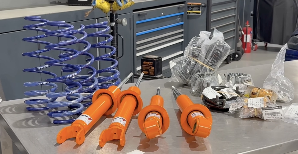 The Koni Suspension Kit and HR Springs
